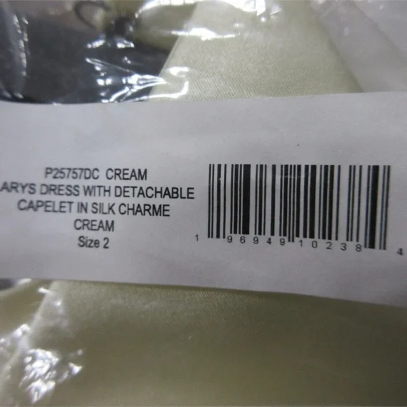 NWT Size 2 Adam Lippes “Larys” convertible cream silk dress - Picture 6 of 7